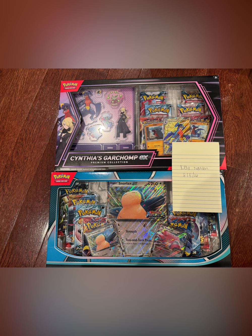 Cynthia's Garchomp EX Premium Collection - Pink